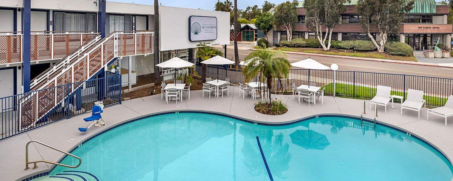 Amenities of Sea Harbor Hotel in San Diego